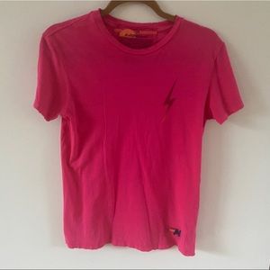 Aviator Nation Bolt tee - rose